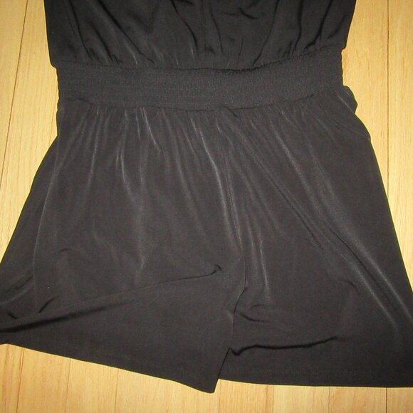 NWT MICHAEL KORS ROMPER/SLEEVELESS/BLACK/SIZE LARGE/STUDS! - Picture 6 of 8
